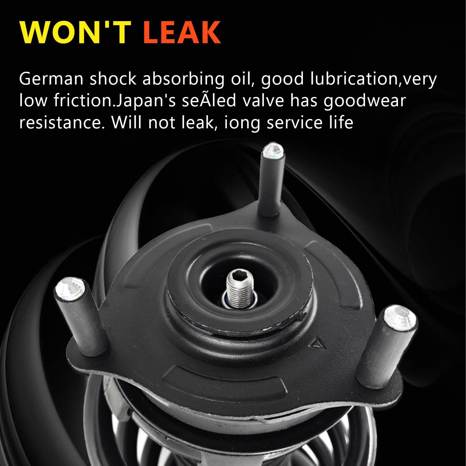 Pair Front Shocks Struts Non-Electronic Assy Fit for 2014-2020 Acura MDX 3.5L