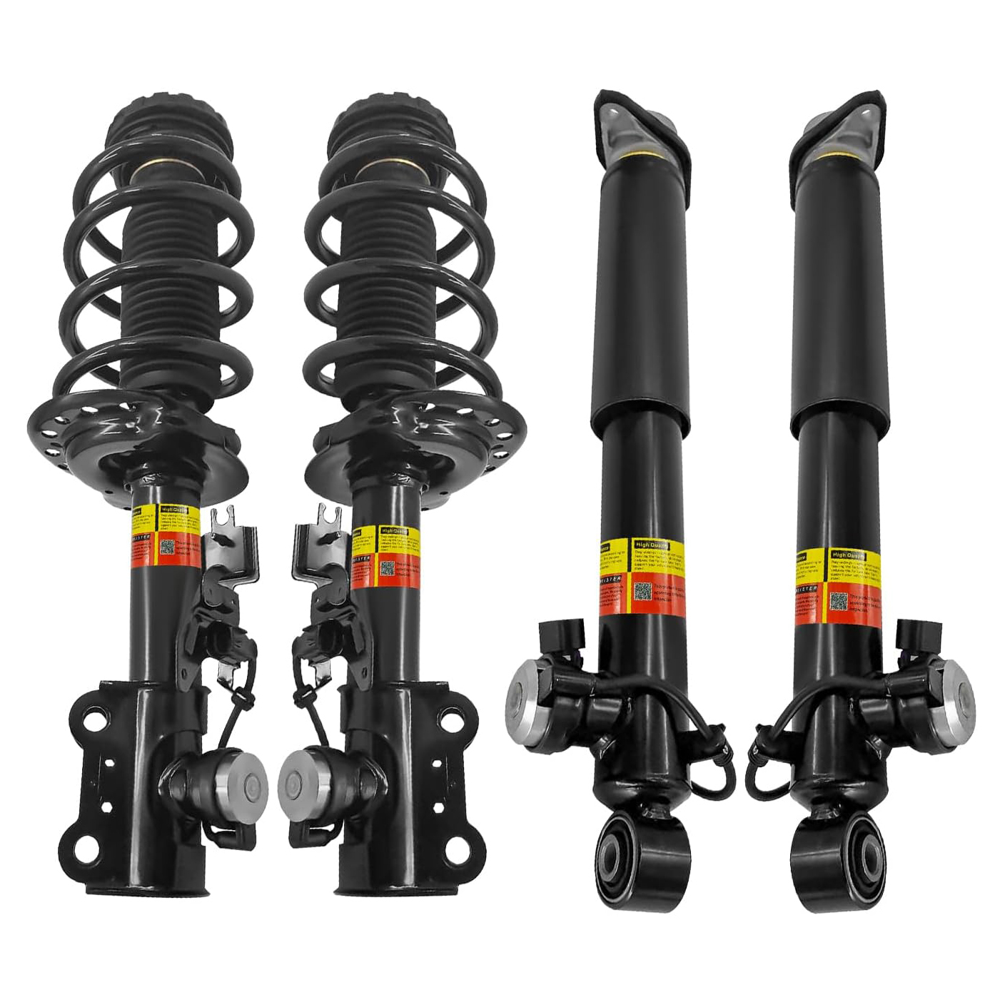 2010-2016 Cadillac SRX Front and Rear Magnetic Shock Absorber Assembly Kit w/Damper Control - 4PCS