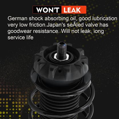 2pcs Front Shock Absorbers Assembly fit for Smart Fortwo 2008-2015