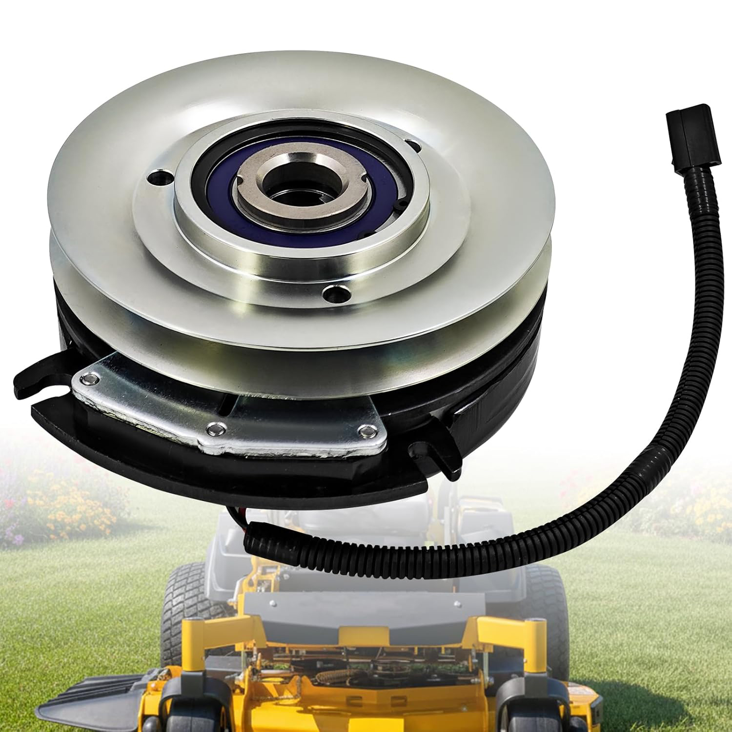 Electric PTO Clutch fit for Hustler Super Z HyperDrive & Super 104 Models 929950 / 930024 / 930065 / 930875 / 931048 / 606936K