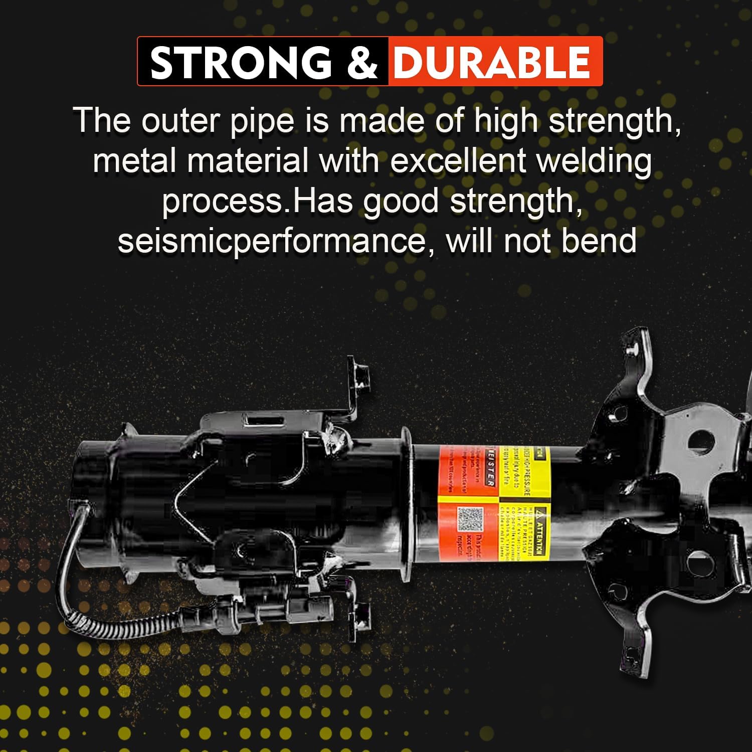 Pair Front Shock Absorbers Strut Assembly Fit for Ford Mustang with MagneRide Suspension 2015-2023