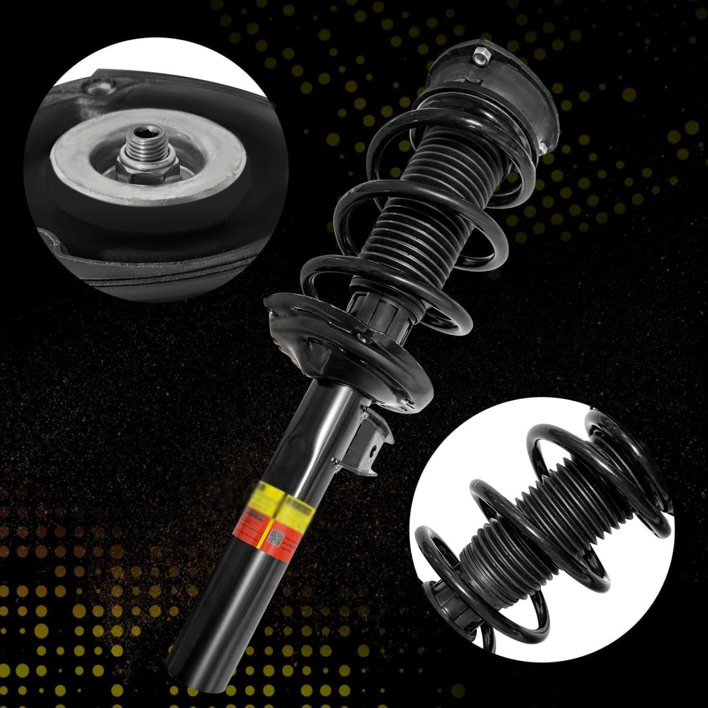 1Pair Front Shocks Absorber Struts fit for VW Tiguan 2018-2023, fit for Audi Q3 2019-2023