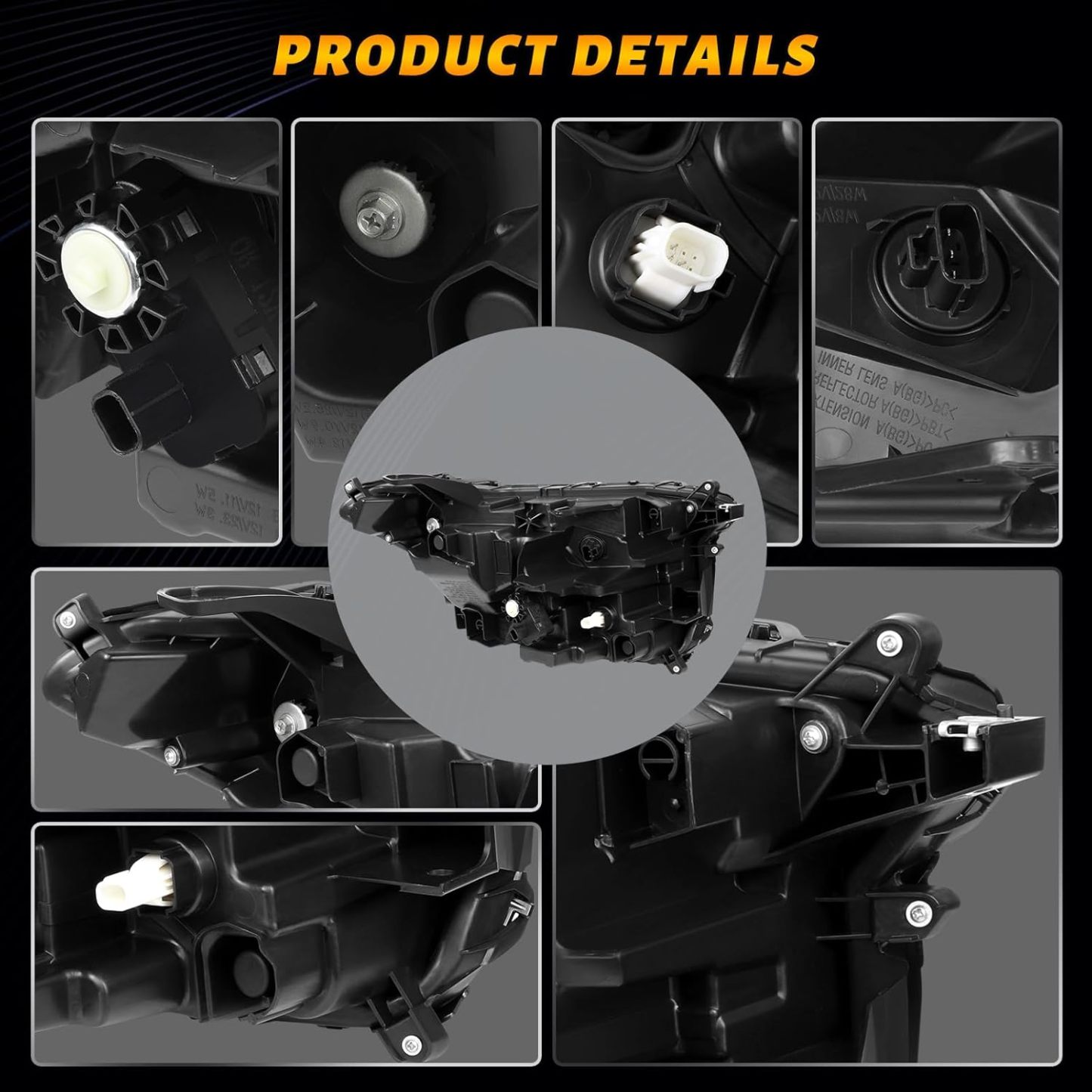 Toyota LED Headlight Assembly w/o DRL for 2024-2025 Tacoma SR/SR5/TRD - Left Driver Side 