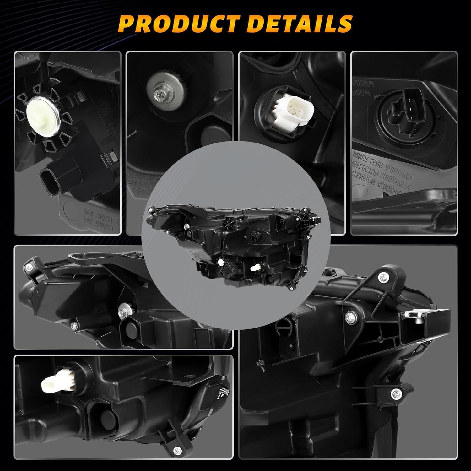 Toyota LED Headlight Assembly w/o DRL for 2024-2025 Tacoma SR/SR5/TRD - Left Driver Side 