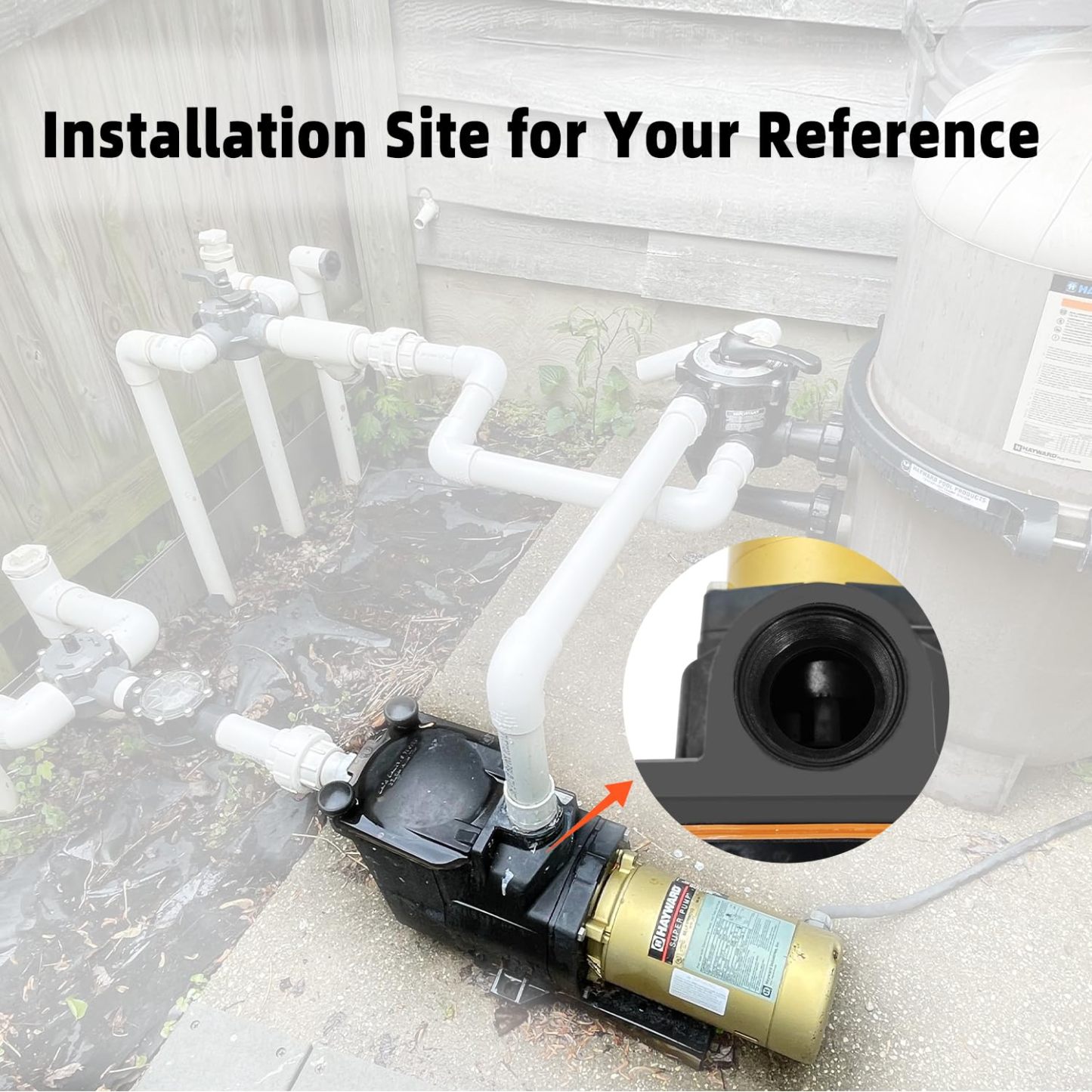 Super Pool Pump 1HP 115/230V Single Speed Replacement for Hayward SP2607X10 Super Pump