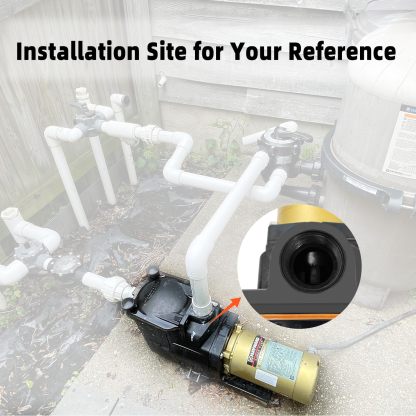 Super Pool Pump 1HP 115/230V Single Speed Replacement for Hayward SP2607X10 Super Pump