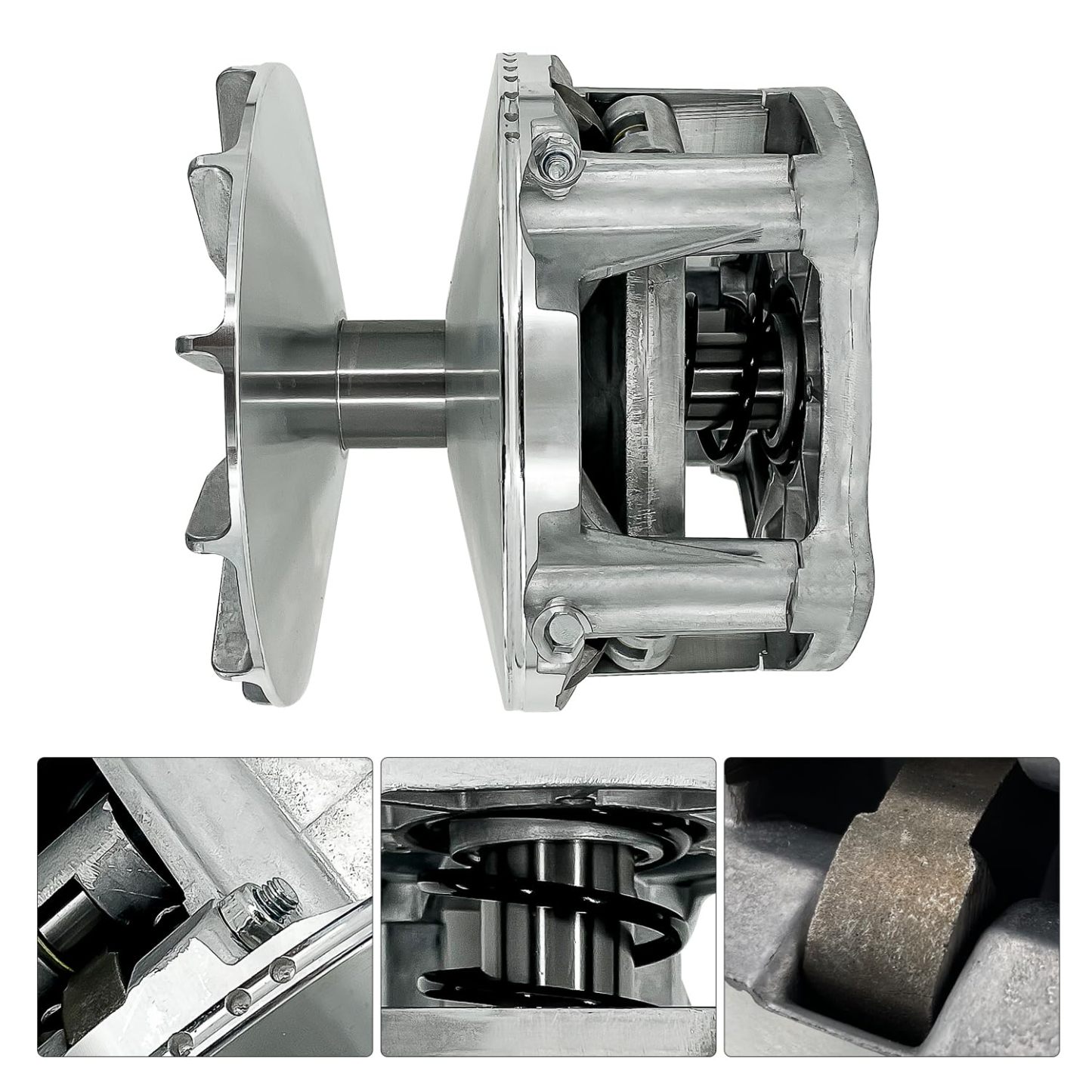 Primary & Secondary Driven Clutch fit for Polaris RZR 800 & S (2008-2014) with Puller tool