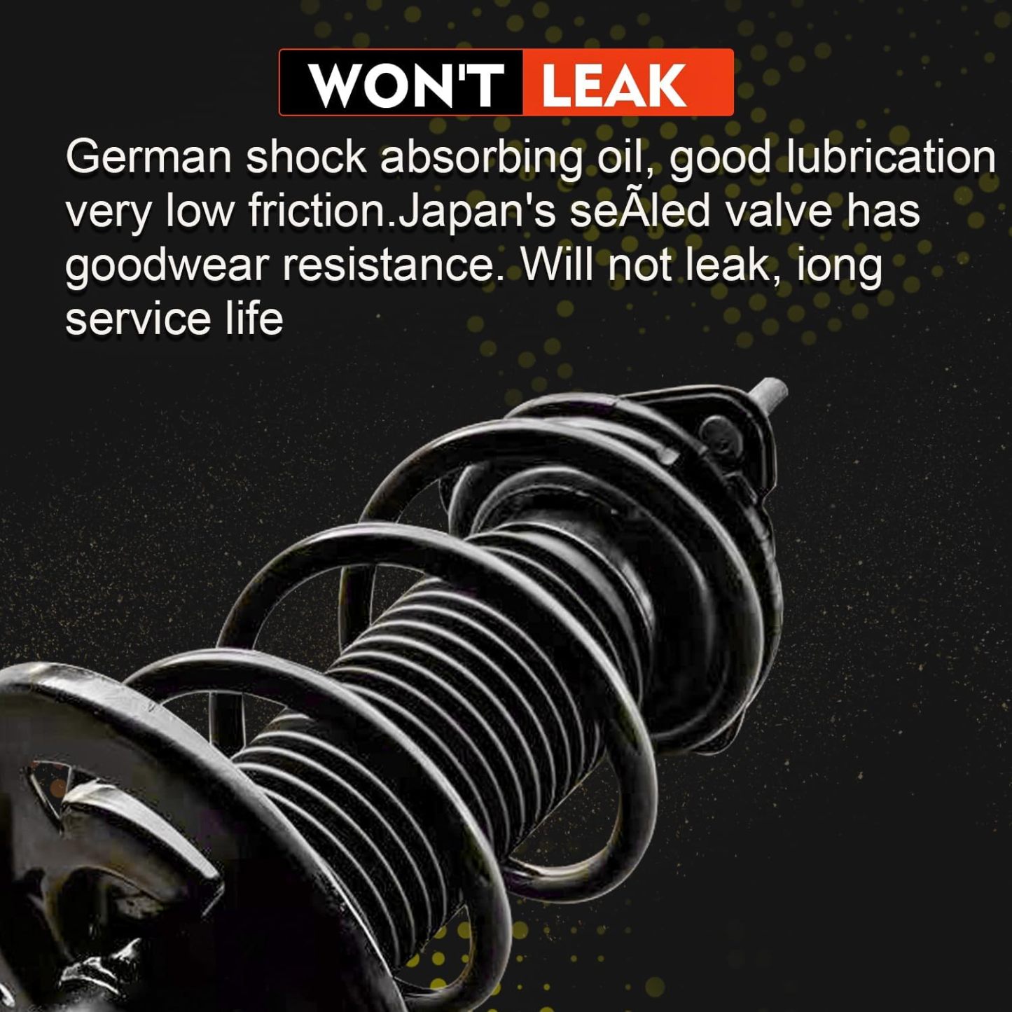 Pair Front Shock Absorbers Strut Assembly Fit for Ford Mustang with MagneRide Suspension 2015-2023