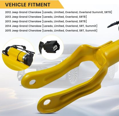 Magnetic Front Shock Absorber Assembly for Jeep Grand Cherokee SRT 6.4L (2012–2015) with Active Damping System