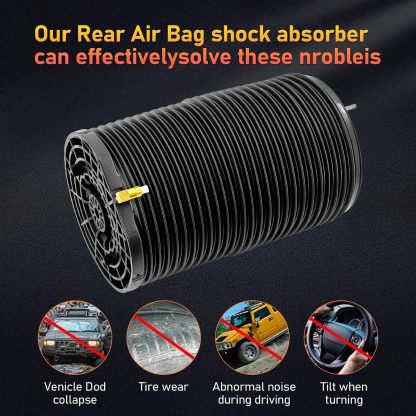 1PCS Rear Air Suspension Spring Assembly fit for Dodge Ram 2500 6.4L 6.7L 2014-2025
