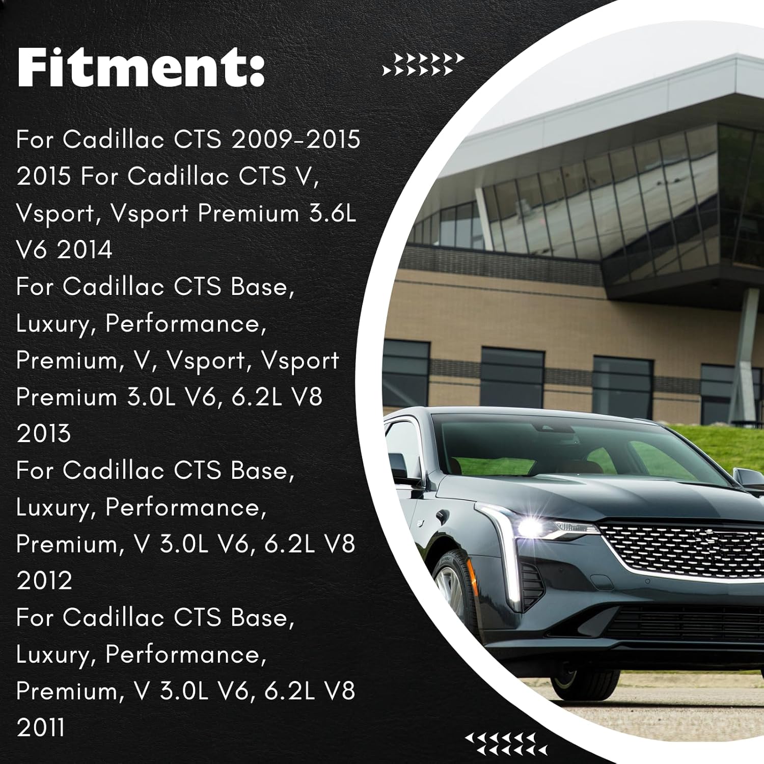 2009-2015 Cadillac CTS Rear Magnetic Shock Absorber with Electric 19355570 19355571