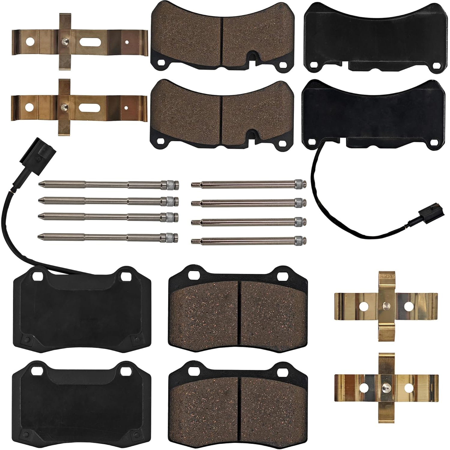 Front & Rear Brake Pads Set for Maserati Quattroporte S/Sport GT 2007-2022