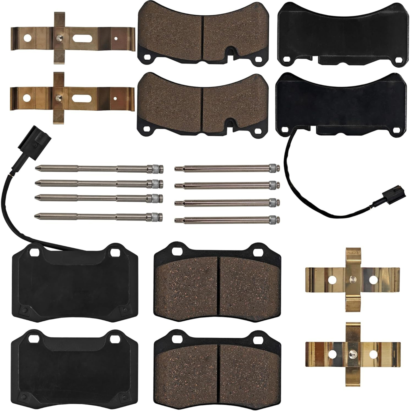 Front & Rear Brake Pads Set for Maserati Quattroporte S/Sport GT 2007-2022