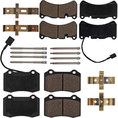 Front & Rear Brake Pads Set for Maserati Quattroporte S/Sport GT 2007-2022