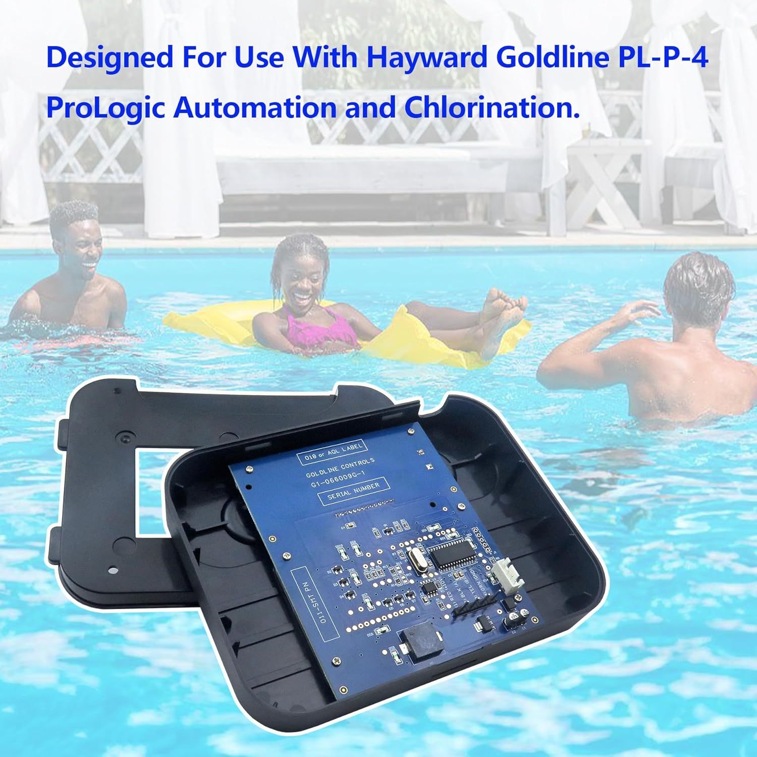 Local Display Controller Keypad Replacement Fit for Hayward PL-P-4 Goldline Pro Logic Automation and Chlorination, ProLogic P4 Local Display