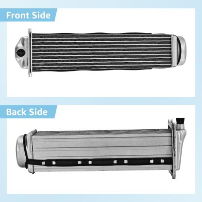Intercooler 2PCS Compatible with Audi 2010-2017 A4 A6 A7 A8 Quattro S4 S5 Q5 Q7 SQ5 3.0L 2.0L