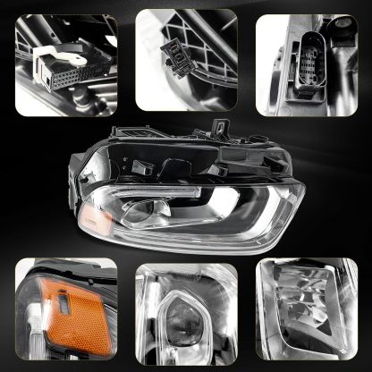 Left headlight with control module fit for Benz W247 GLB-Class GLB GLB200 GLB35 AMG 2021-2023, GLB250 2020-2023 