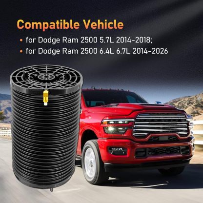 1PCS Rear Air Suspension Spring Assembly fit for Dodge Ram 2500 6.4L 6.7L 2014-2025