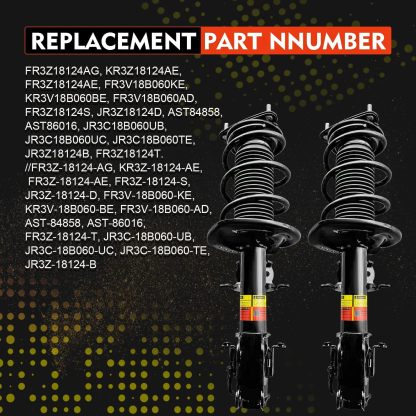 Pair Front Shock Absorbers Strut Assembly Fit for Ford Mustang with MagneRide Suspension 2015-2023