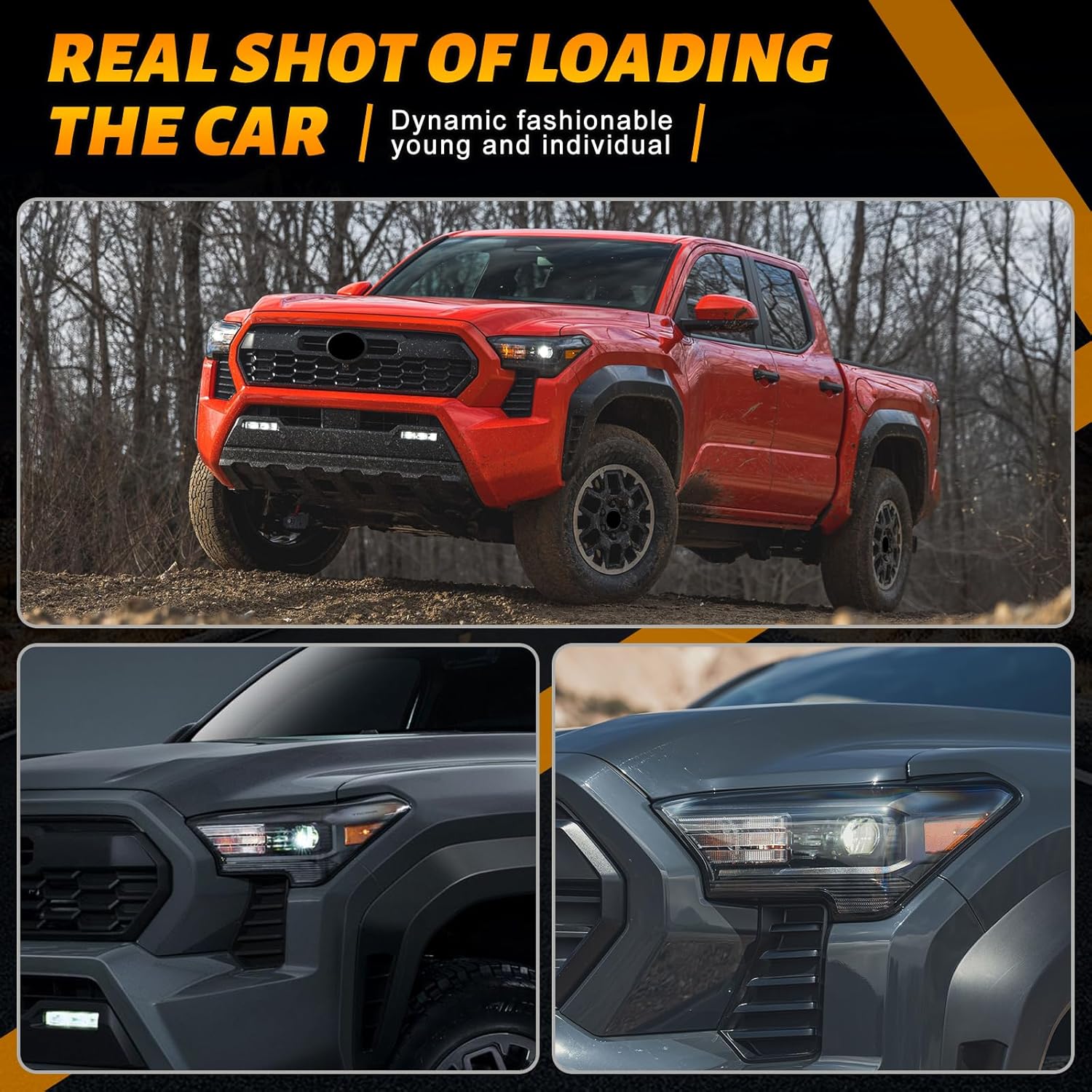 Toyota LED Headlight Assembly w/o DRL for 2024-2025 Tacoma SR/SR5/TRD - Left Driver Side 