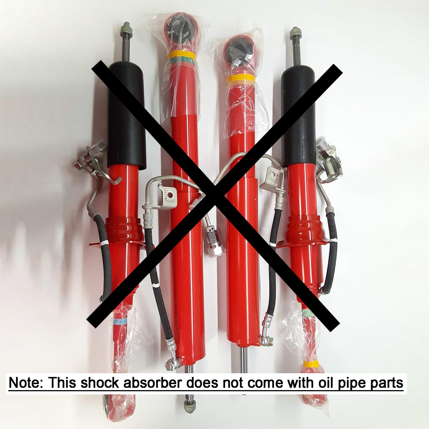 4PCS Front and Rear Shock Absorber Set fit for Toyota 4Runner 4WD 2010-2024