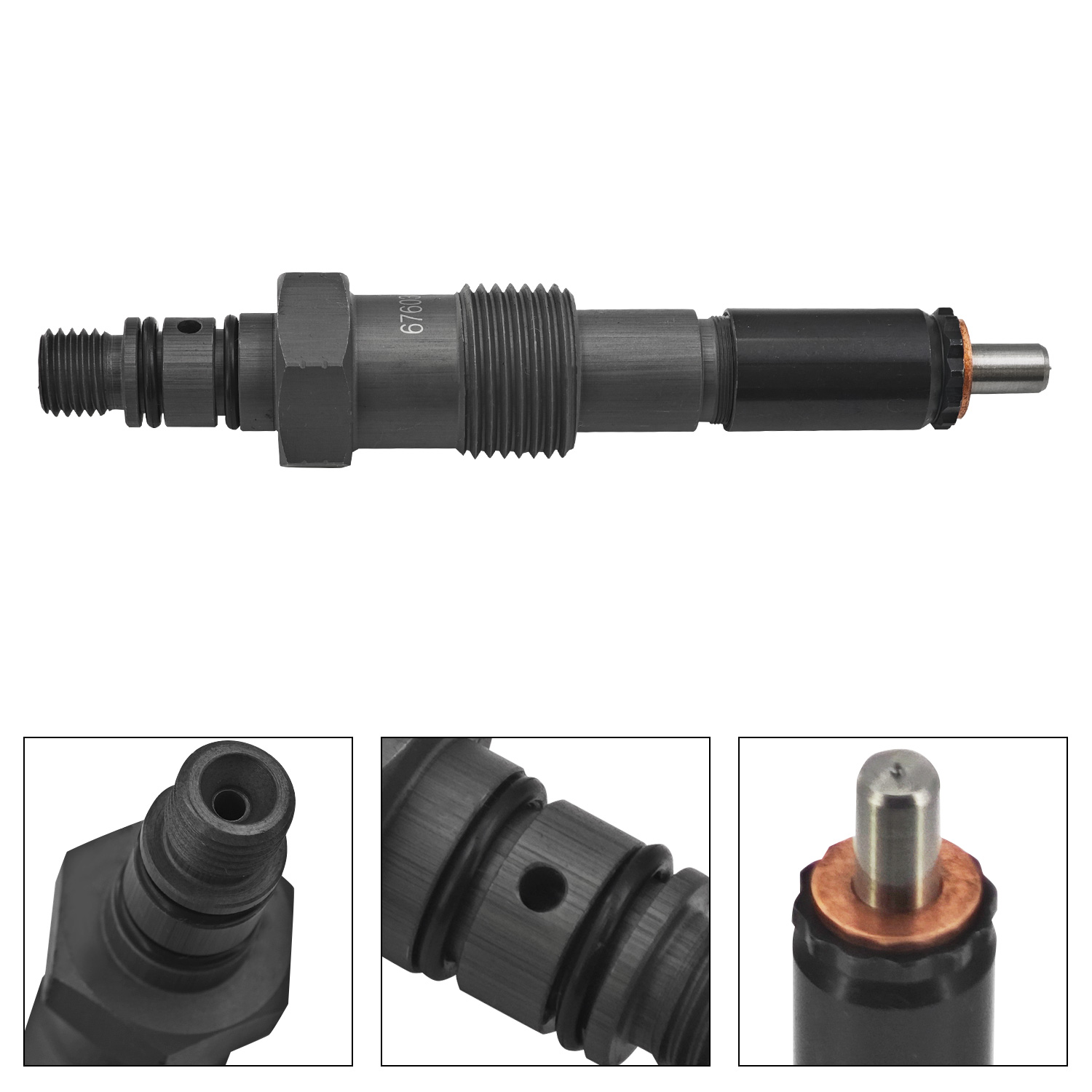 Fuel Injector Nozzle 6760301 (8 pcs) fit for Ford F250/F350 1983-1994 IDI 6.9L 7.3L, Non fit for Powerstroke Diesel 