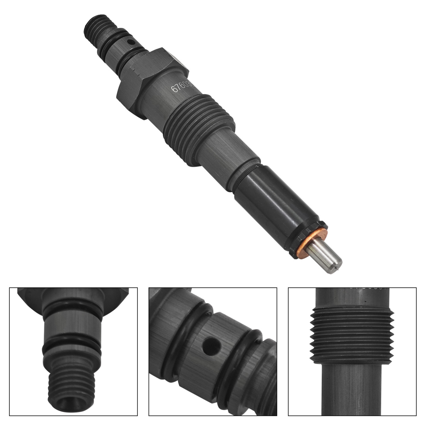 Fuel Injector Nozzle 6760301 (8 pcs) fit for Ford F250/F350 1983-1994 IDI 6.9L 7.3L, Non fit for Powerstroke Diesel 