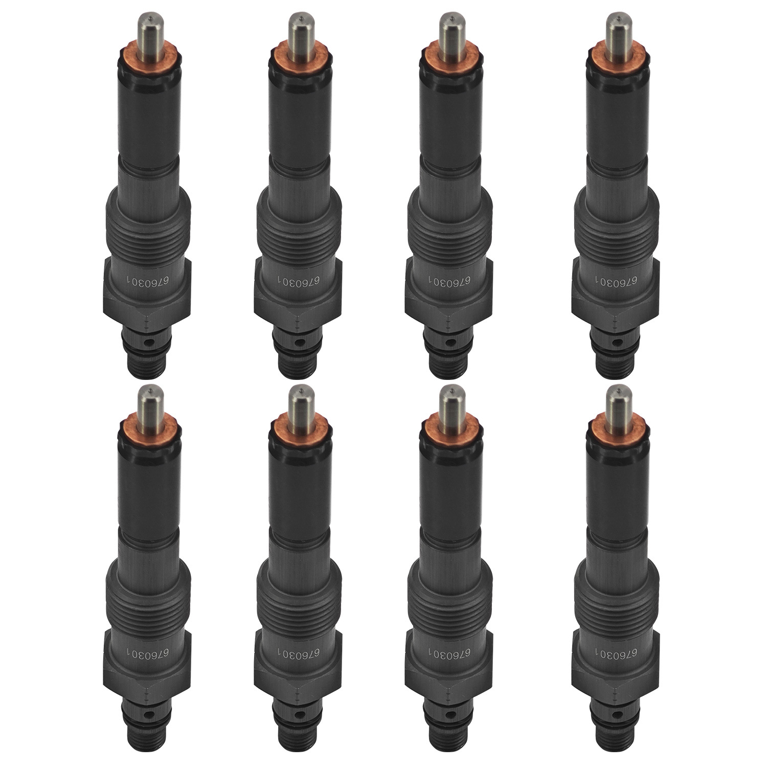 Fuel Injector Nozzle 6760301 (8 pcs) fit for Ford F250/F350 1983-1994 IDI 6.9L 7.3L, Non fit for Powerstroke Diesel 