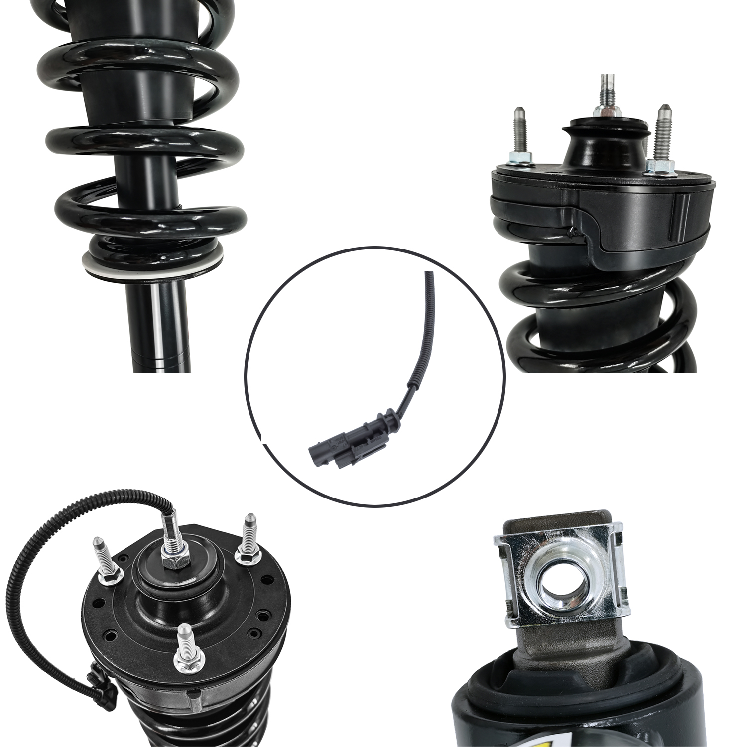 2015-2020 Chevrolet Suburban Silverado Front Magnetic and Rear Air Strut and Shock Kit 4Pcs - 84176631 84176675