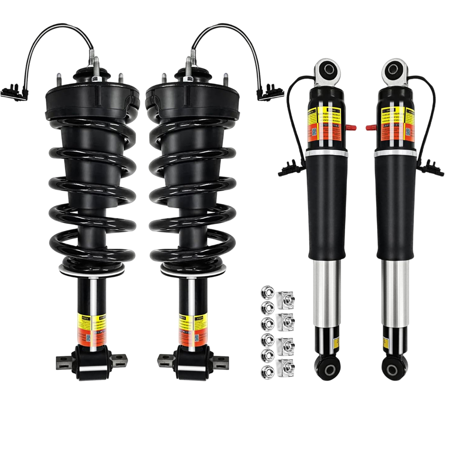 Front Struts Rear Shocks Kit Fit for 2015-2020 Chevrolet Suburban / Tahoe, Cadillac Escalade ESV, GMC Yukon / Yukon XL Denali