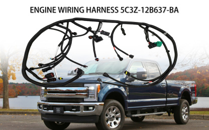 2005-2007 Ford F-250 F-350 F-450 F-550 Super Duty 6.0L Diesel Engine Wiring Harness