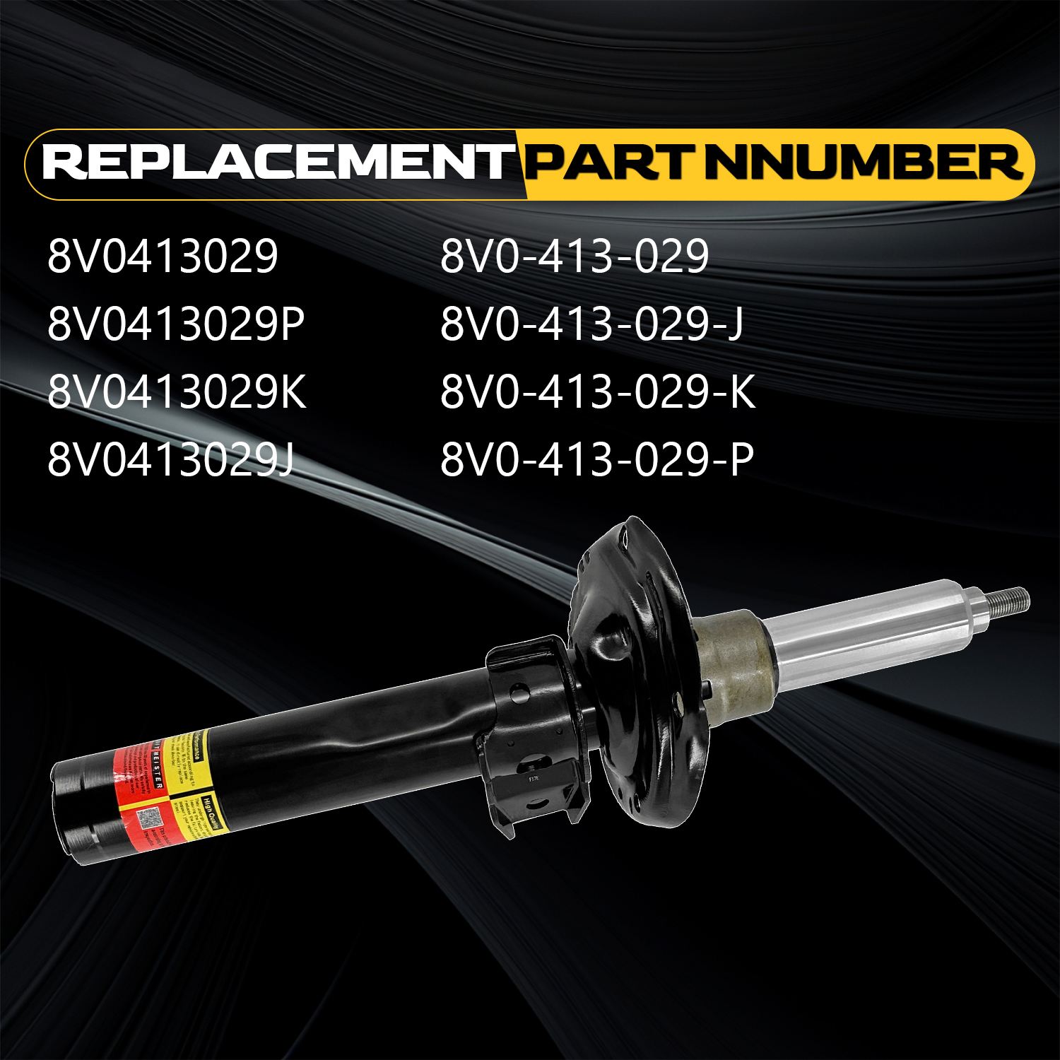 Front Shock Absorber Assembly Magnetic Ride Control for Audi A3/S3 TT/TT RS/TTS 2016-2021 8V0413029 
