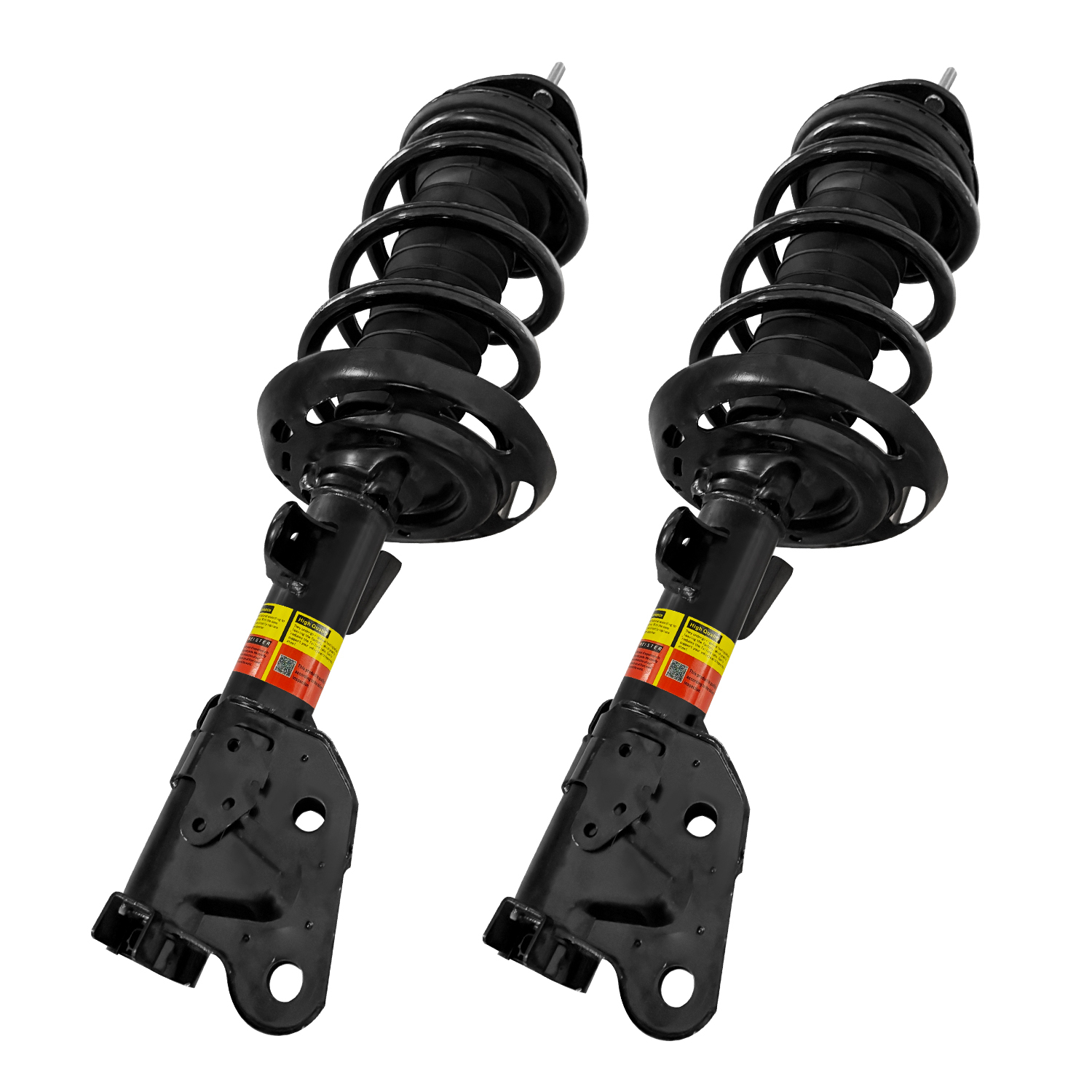 2PCS Front Electronic Shock Struts Assy For Acura MDX ZDX 2010-2013