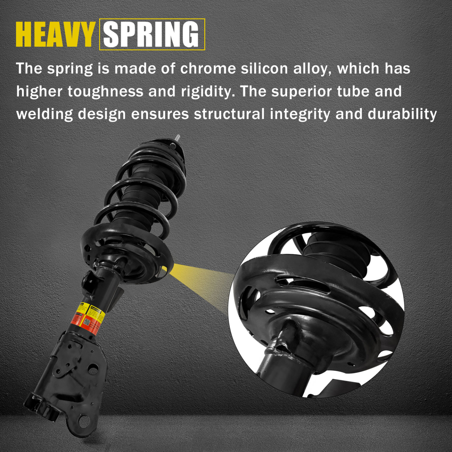 2PCS Front Shock Struts Assy For Acura MDX ZDX 2010-2013 3.7L V6, With Advanced Magnetic Ride Control (MRC)