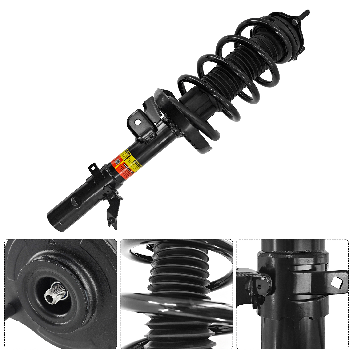 Pair Front Shocks Struts Non-Electronic Assy Fit for 2014-2020