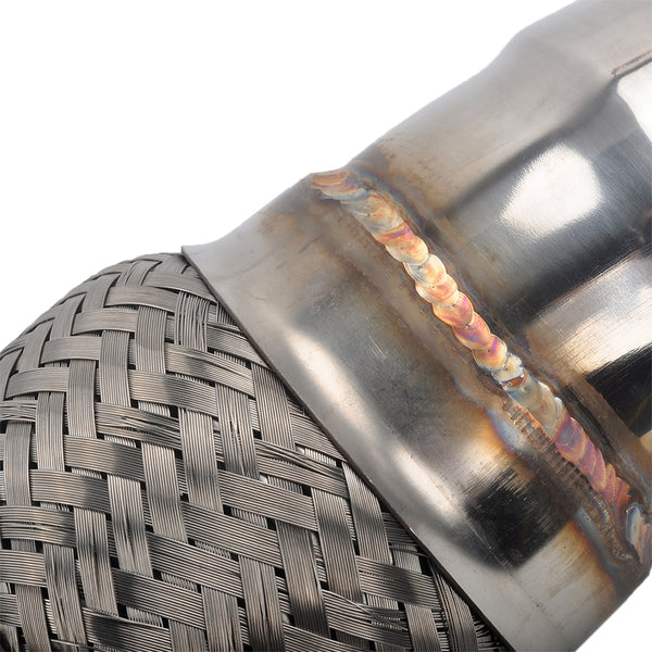 3.5" Turbo Catless Exhaust Downpipe Fits 2010-2015 BMW N55 535i 640i 740Li F01/F10/F11/F07 F12/F13