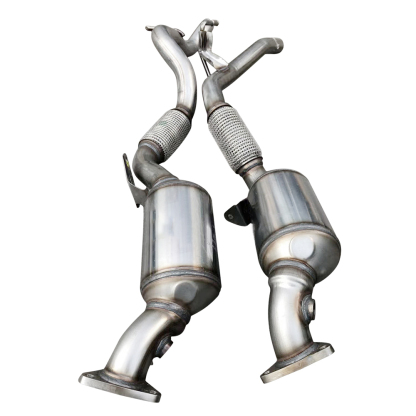 1 Pair Front Catalytic Converter fit for 2011-2018 Porsche Cayenne Base 3.6L Repalcement #958113021GX 