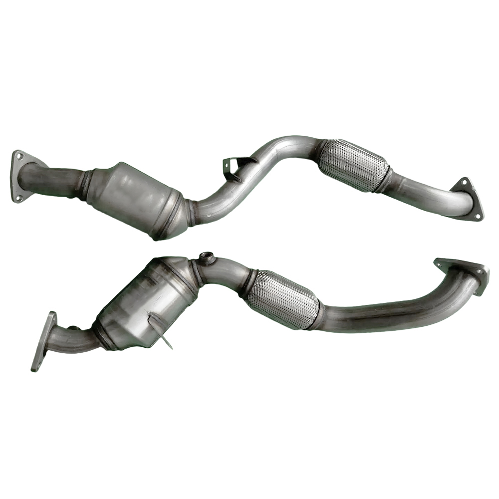 Fit Porsche Cayenne 3.6L V6 2008-2010 Front Catalytic Converter Exhaust Pipe Replacement #955113033AX