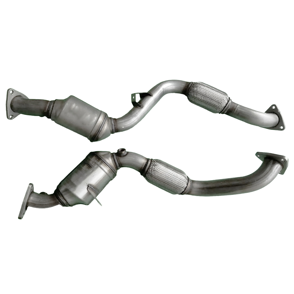 Fit Porsche Cayenne 3.6L V6 2008-2010 Front Catalytic Converter Exhaust Pipe Replacement #955113033AX