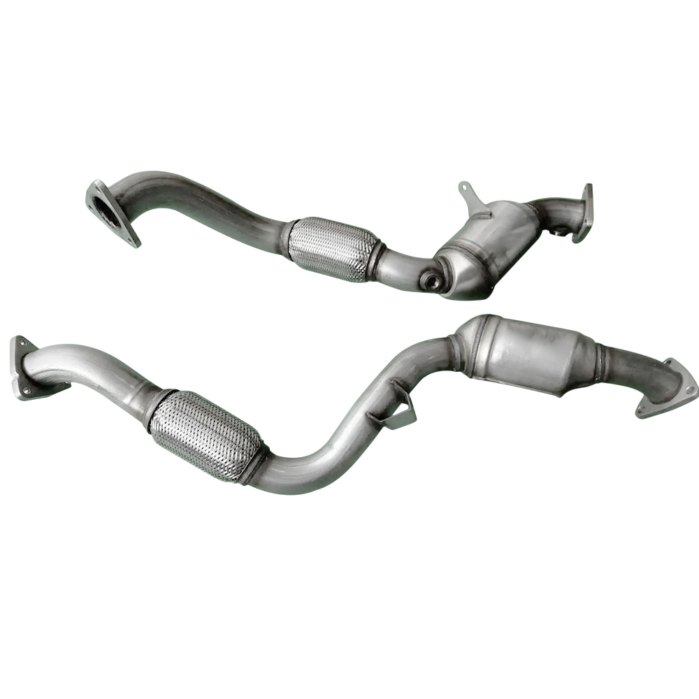 Fit Porsche Cayenne 3.6L V6 2008-2010 Front Catalytic Converter Exhaust Pipe Replacement #955113033AX