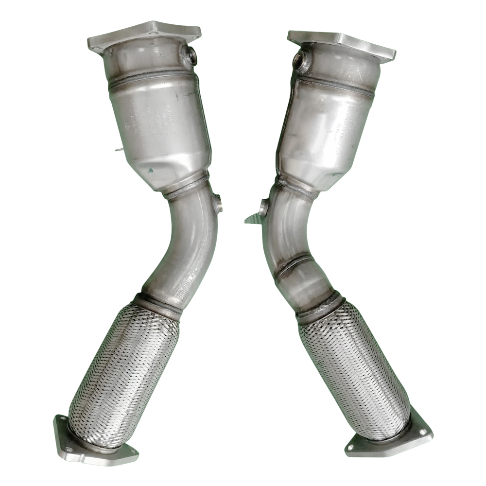 Porsche Cayenne 2003-2006 Front Catalytic Converter Exhaust Pipe Replacement #955113021BX 