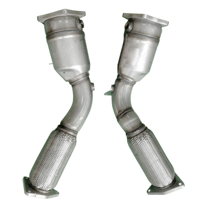 Porsche Cayenne 2003-2006 Front Catalytic Converter Exhaust Pipe Replacement #955113021BX 