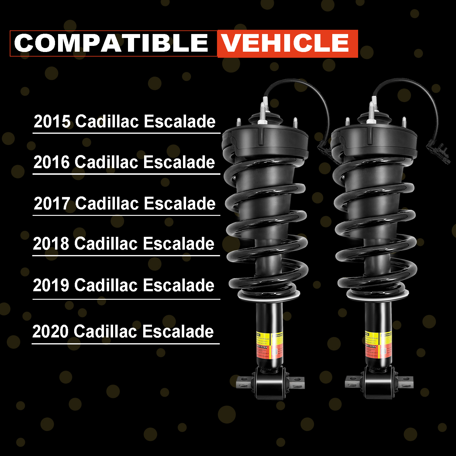 2015-2020 Cadillac Escalade Front Magnetic Shock Absorber Assembly 84176631