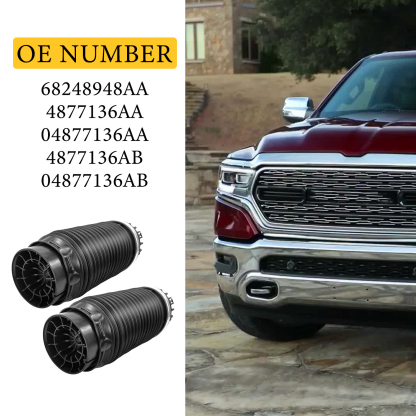 Pair Rear Air Suspension Spring for Dodge Ram 1500 3.0L Diesel 3.6L 5.7L 2013-2018 