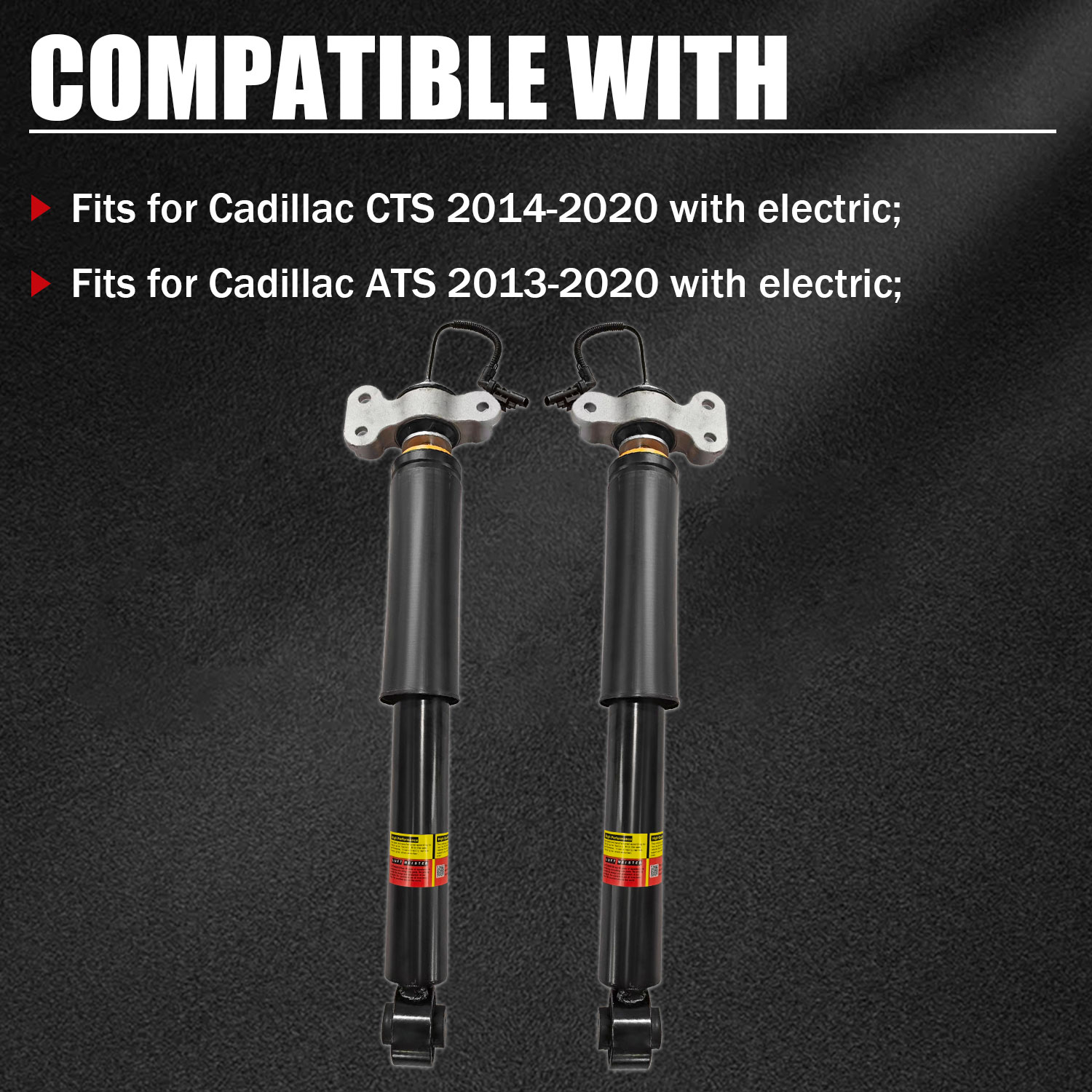 2pcs 2013-2019 Cadillac ATS CTS Rear Shock Absorber With Electric #84230451 #84230454