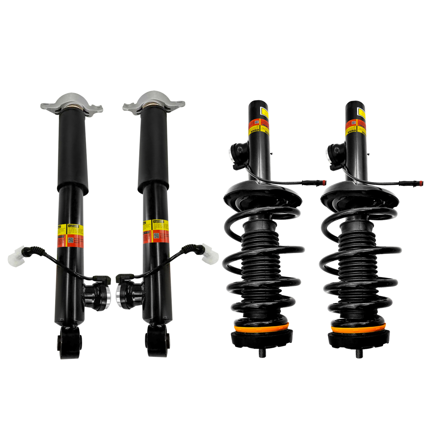 2Pair Front Rear Shock Absorbers Assembly fit for Buick LaCrosse 2.4L 3.6L 2010-2016 with electric
