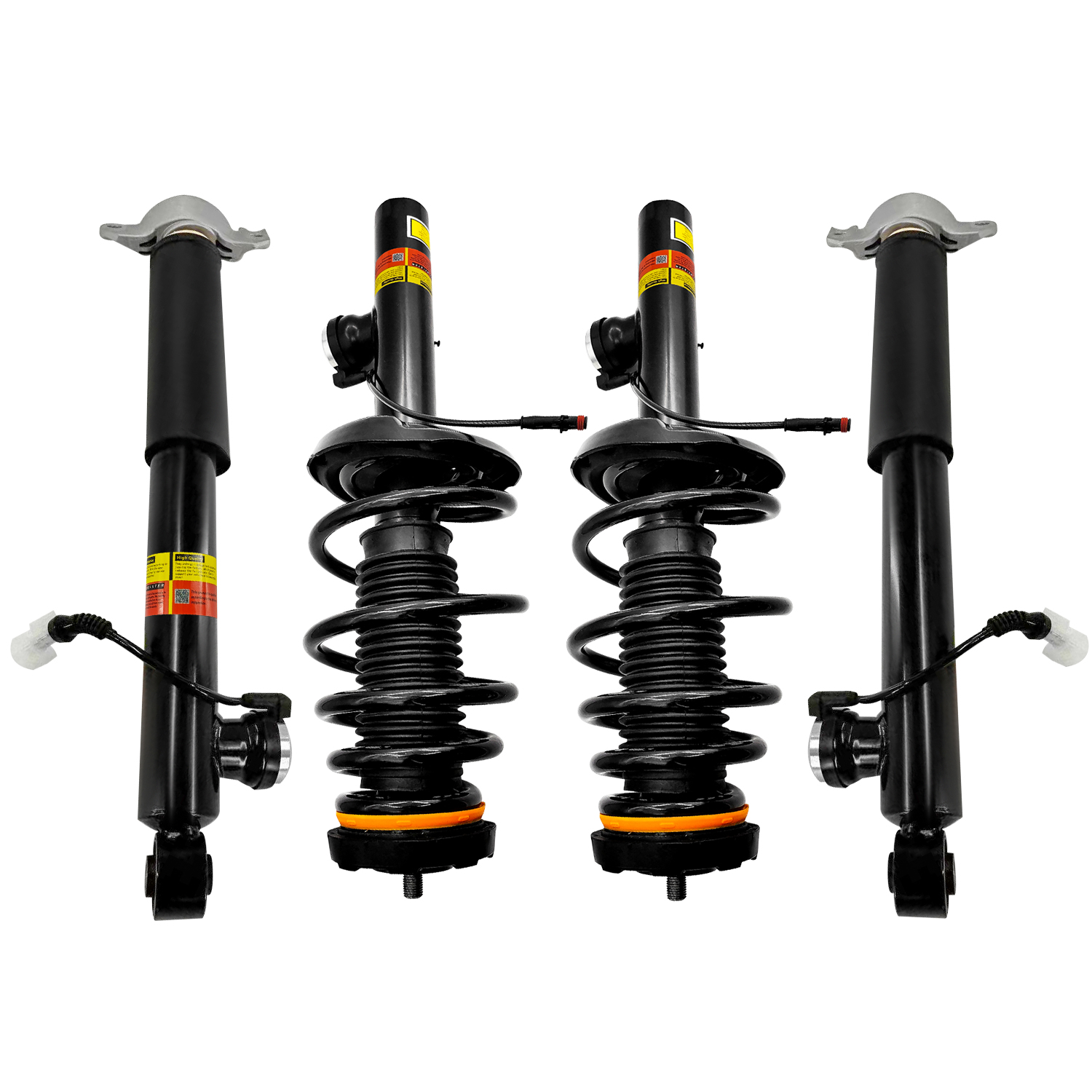 2Pair Front Rear Shock Absorbers Assembly fit for Buick LaCrosse 2.4L 3.6L 2010-2016 with electric