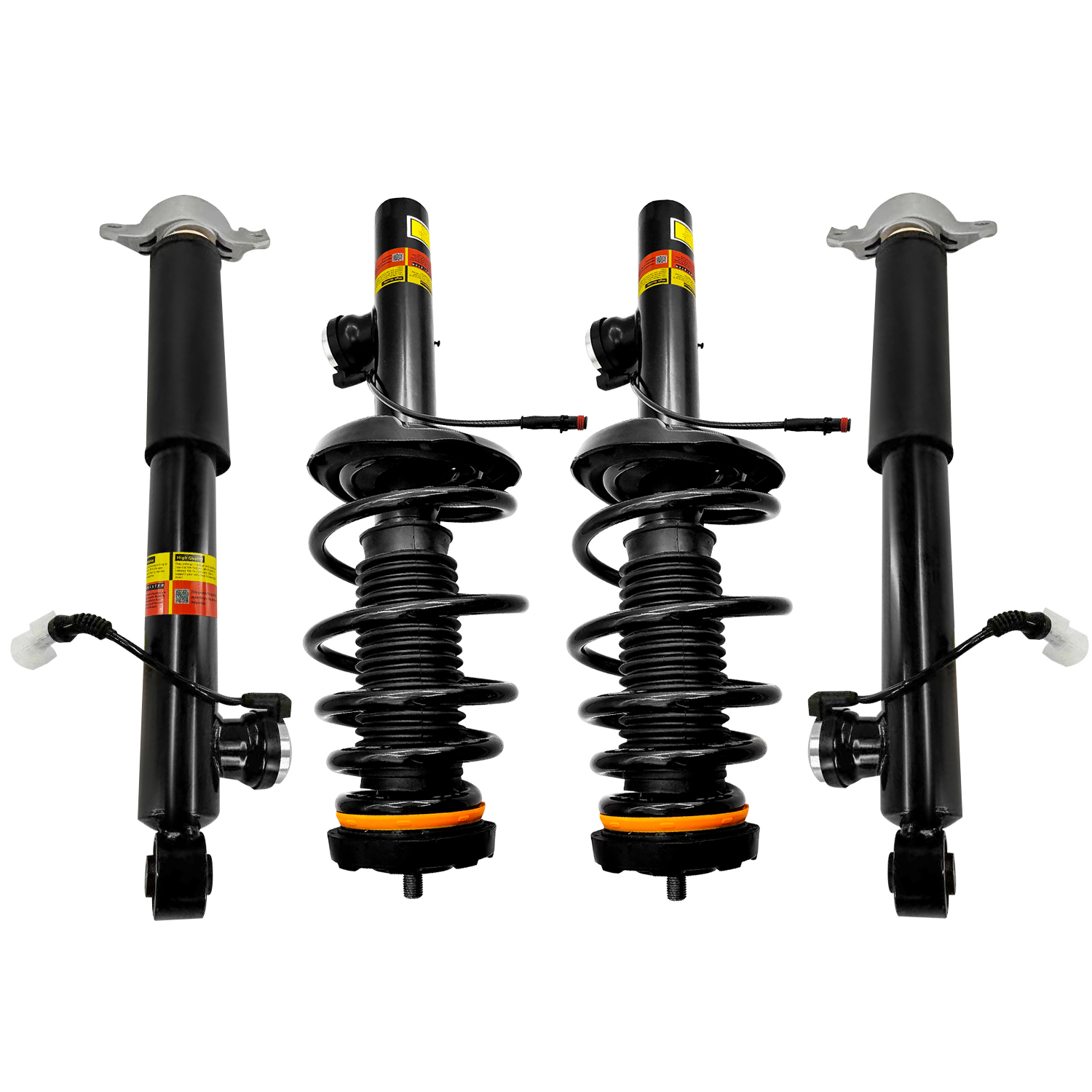 2Pair Front Rear Shock Absorbers Assembly fit for Buick LaCrosse 2.4L 3.6L 2010-2016 with electric