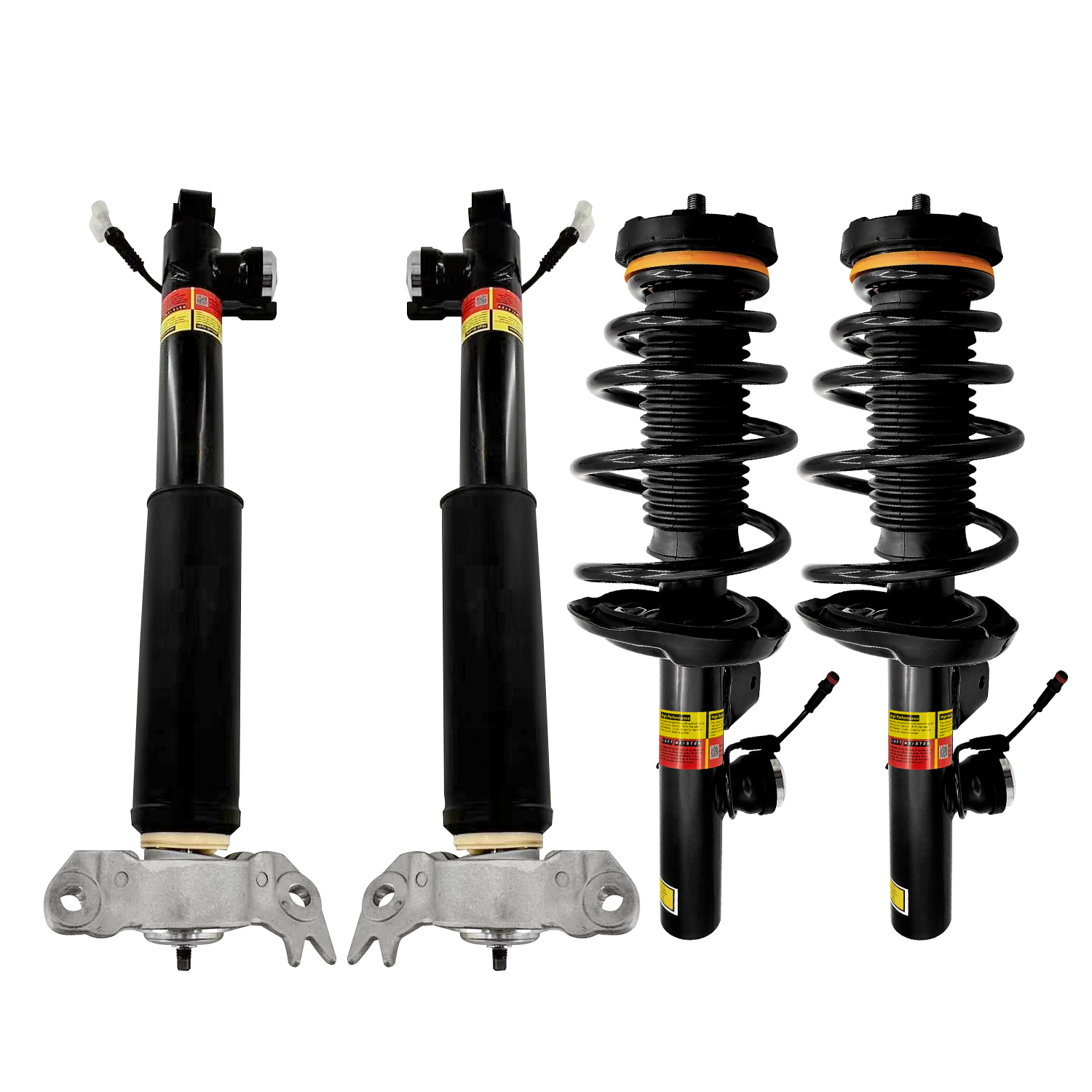 2Pair Front Rear Shock Absorbers Assembly fit for Buick LaCrosse 2.4L 3.6L 2010-2016 with electric