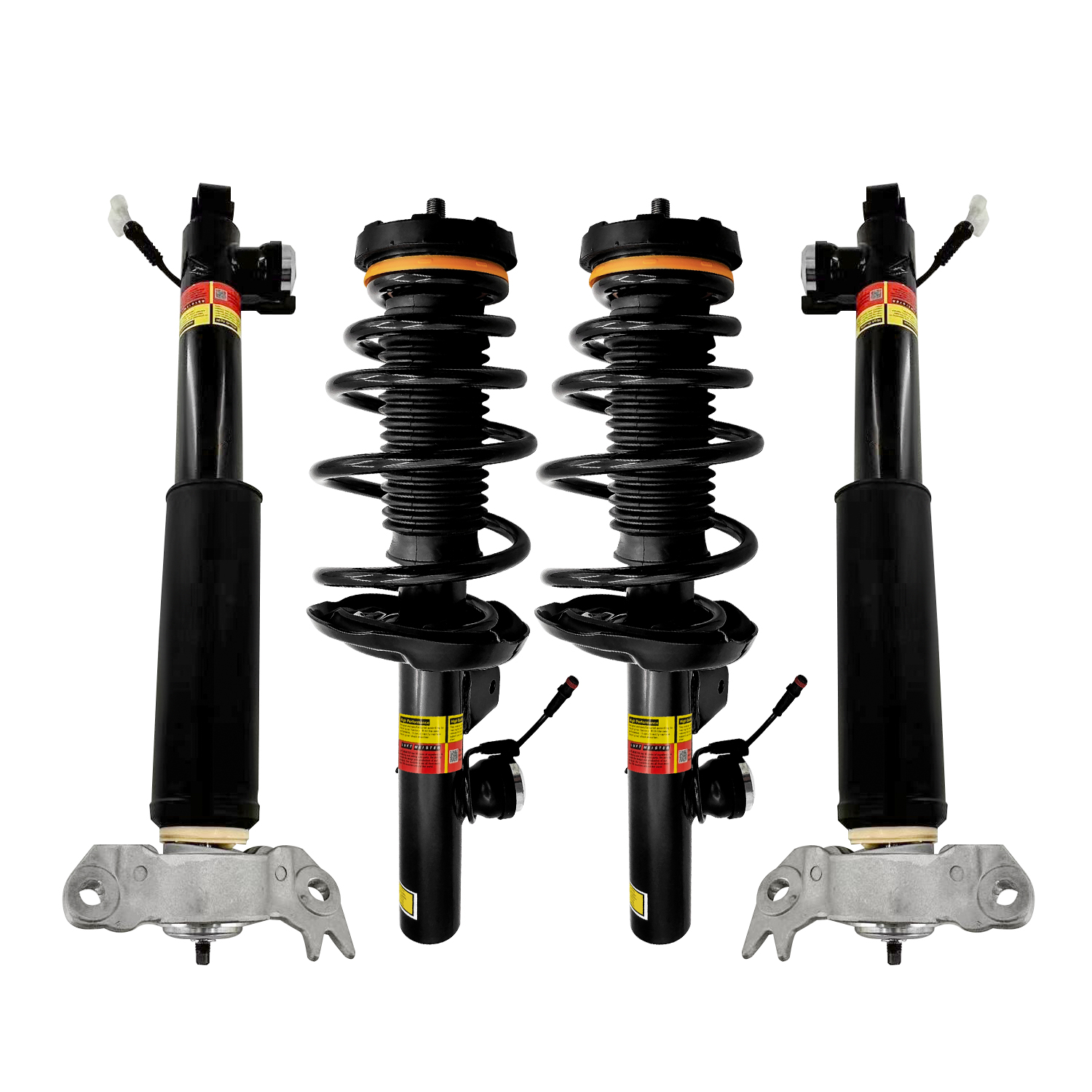 2Pair Front Rear Shock Absorbers Assembly fit for Buick LaCrosse 2.4L 3.6L 2010-2016 with electric